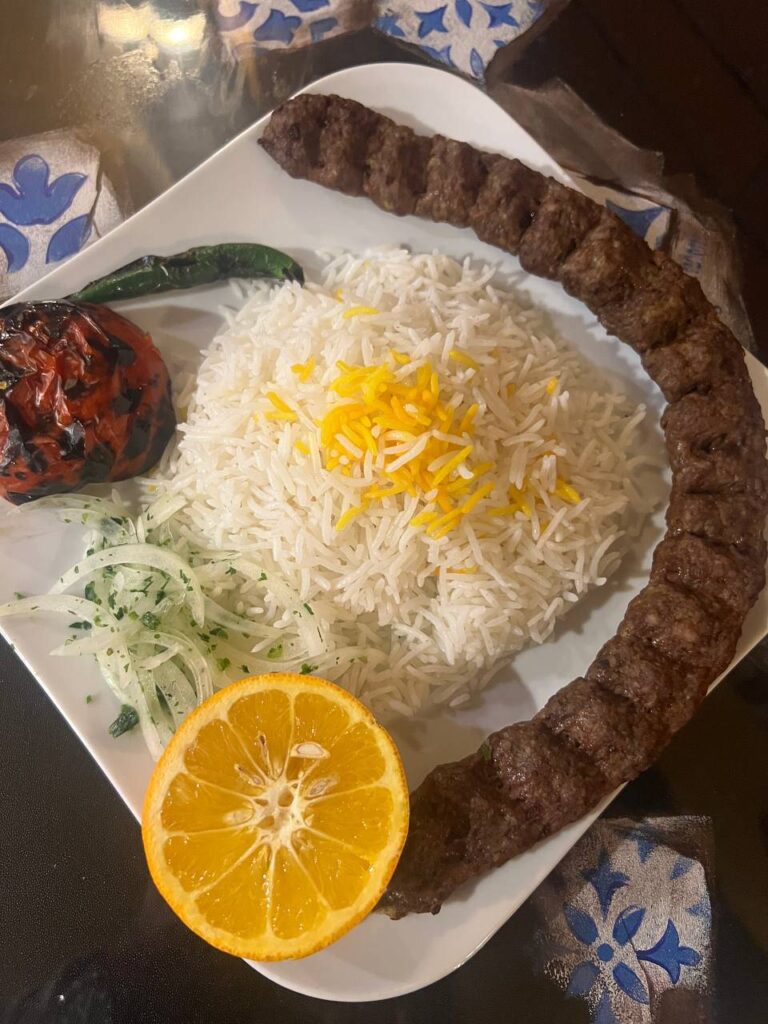 چلو کوبیده فرد اعلاء